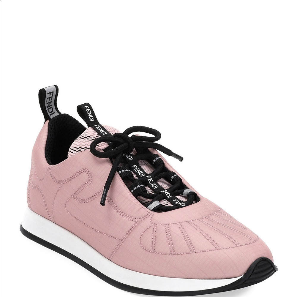 Fendi Freedom Pink Sneakers
